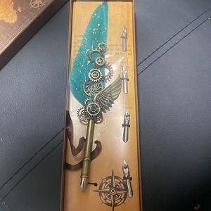 Gorgeous Feather Ink Pen -1502 World Series